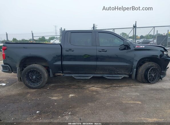 3GCUYEED9LG428698 2020 CHEVROLET SILVERADO Черный Вид задней части салона