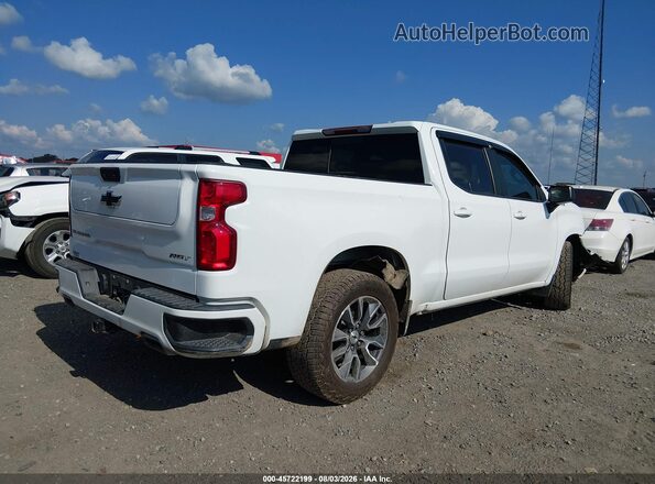 3GCUYEED9MG284412 2021 CHEVROLET SILVERADO White უკანა მარჯვენა