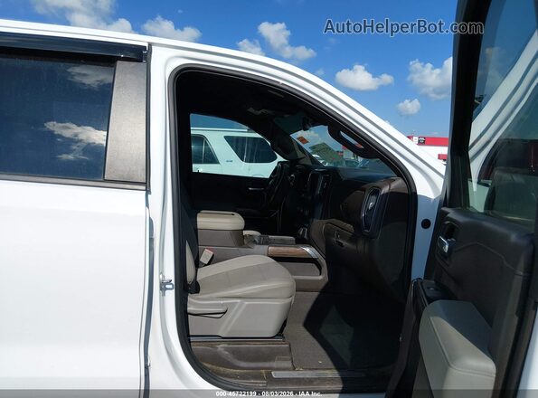 3GCUYEED9MG284412 2021 CHEVROLET SILVERADO White წინა სალონის ხედი