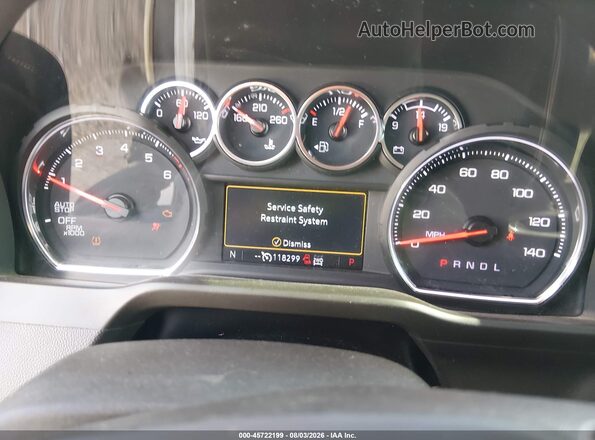 3GCUYEED9MG284412 2021 CHEVROLET SILVERADO White უკანა სავარძლების ხედი