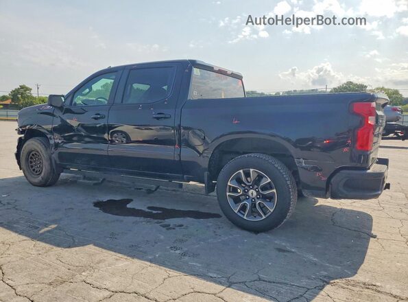 3GCUYEEDXNG173546 2022 CHEVROLET SILVERADO Black Tył lewy