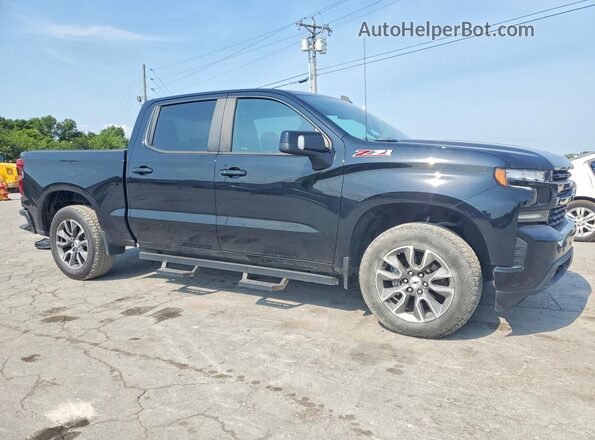 3GCUYEEDXNG173546 2022 CHEVROLET SILVERADO Black Przód prawy