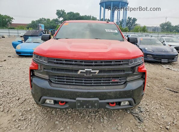3GCUYFETXNG198122 2022 CHEVROLET SILVERADO Red Vista frontal
