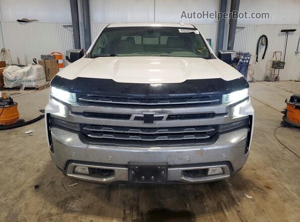 3GCUYGED0KG118983 2019 CHEVROLET SILVERADO White Widok z przodu