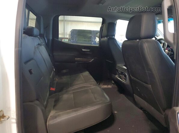 3GCUYGED0KG118983 2019 CHEVROLET SILVERADO White Widok tylnych siedzeń
