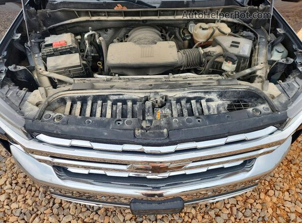 3GCUYGED0KG247063 2019 CHEVROLET SILVERADO Gray Vista interior trasera