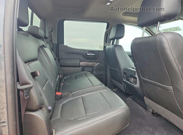 3GCUYGED0KG247063 2019 CHEVROLET SILVERADO Gray Vista de los asientos traseros