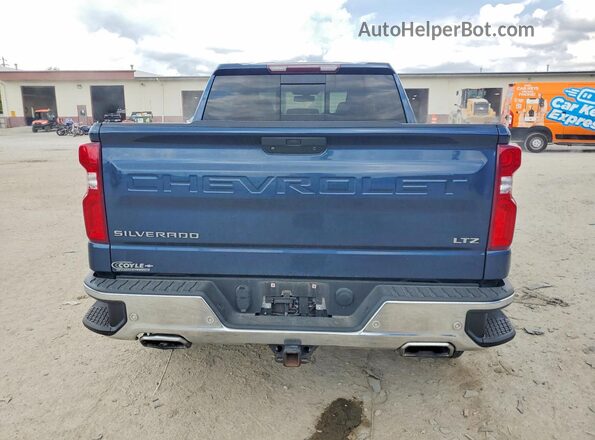 3GCUYGED2MG411092 2021 CHEVROLET SILVERADO Blue Vista trasera