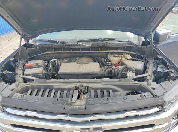 3GCUYGED2MG411092 2021 CHEVROLET SILVERADO Blue Vista interior trasera