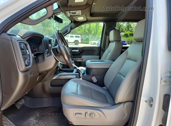 3GCUYGED9MG169479 2021 CHEVROLET SILVERADO White Vista interior delantera