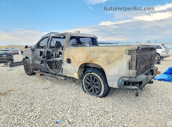 3GCUYGET7MG176325 2021 CHEVROLET SILVERADO Burn Rear left