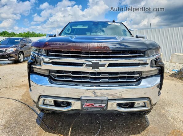 3GCUYGET9LG112348 2020 CHEVROLET SILVERADO Black Vista frontal