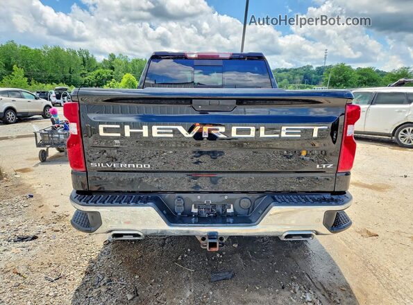 3GCUYGET9LG112348 2020 CHEVROLET SILVERADO Black Vista trasera