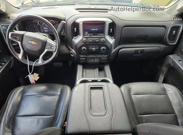 3GCUYGET9LG112348 2020 CHEVROLET SILVERADO Black Vista del salpicadero