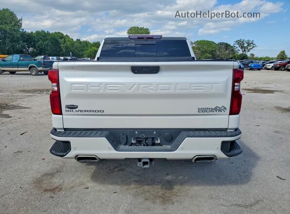 3GCUYHED6KG125264 2019 CHEVROLET SILVERADO White Widok z tyłu