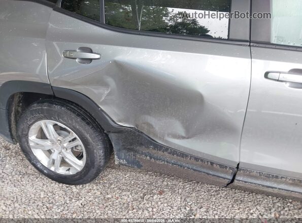 3GKALMEG0PL129737 2023 GMC TERRAIN Серый Вид спереди