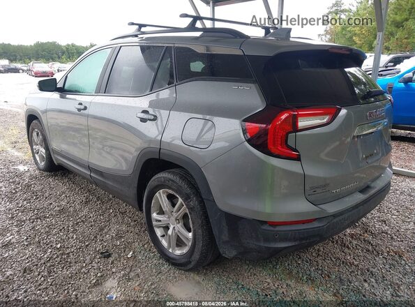 3GKALMEG0PL129737 2023 GMC TERRAIN Серый Задняя левая четверть