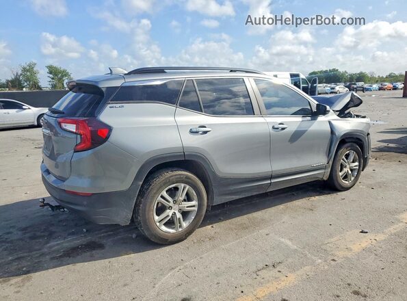 3GKALMEG0PL222726 2023 GMC TERRAIN Gray Задня права чверть