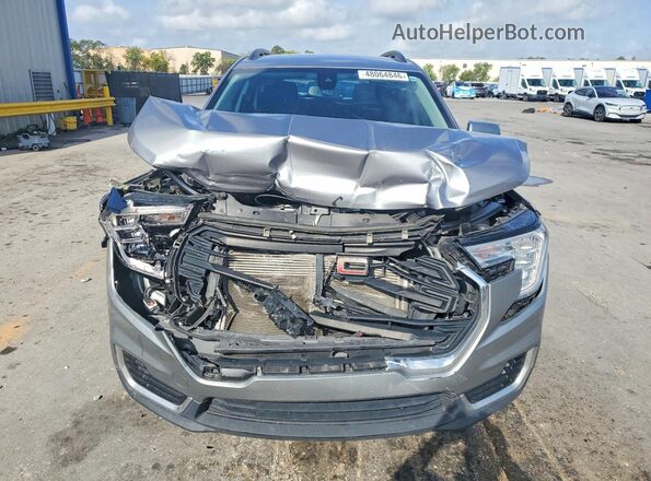 3GKALMEG0PL222726 2023 GMC TERRAIN Gray Вид спереду