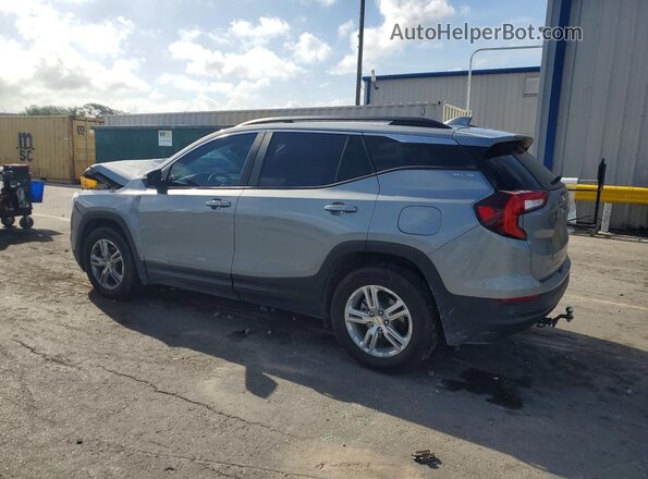 3GKALMEG0PL222726 2023 GMC TERRAIN Gray Задня ліва чверть