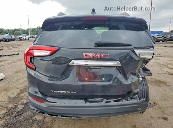 3GKALMEG0PL226243 2023 GMC TERRAIN Black Հետևի տեսք