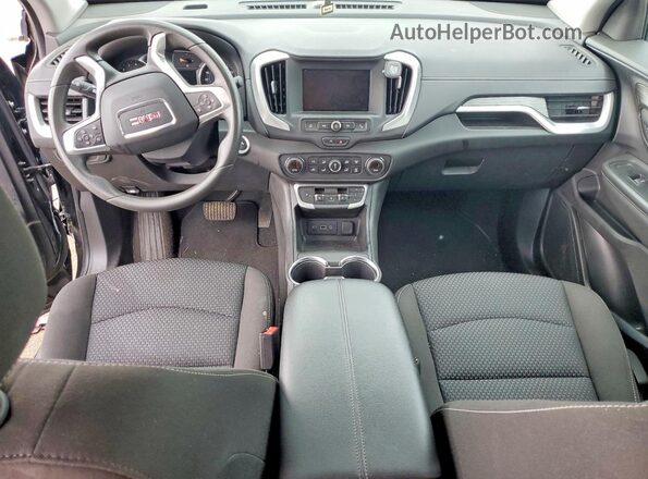 3GKALMEG0PL226243 2023 GMC TERRAIN Black Առջևի վահանակի տեսք