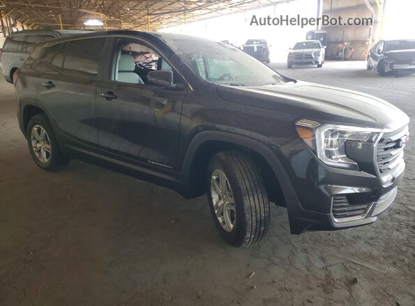 3GKALMEG0RL294626 2024 GMC TERRAIN Черный Передняя правая четверть