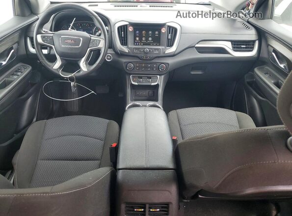3GKALMEG0RL368207 2024 GMC TERRAIN White Առջևի վահանակի տեսք