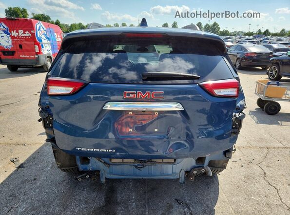 3GKALMEG1RL176844 2024 GMC TERRAIN Blue Vista trasera