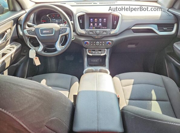 3GKALMEG1RL176844 2024 GMC TERRAIN Blue Vista del salpicadero