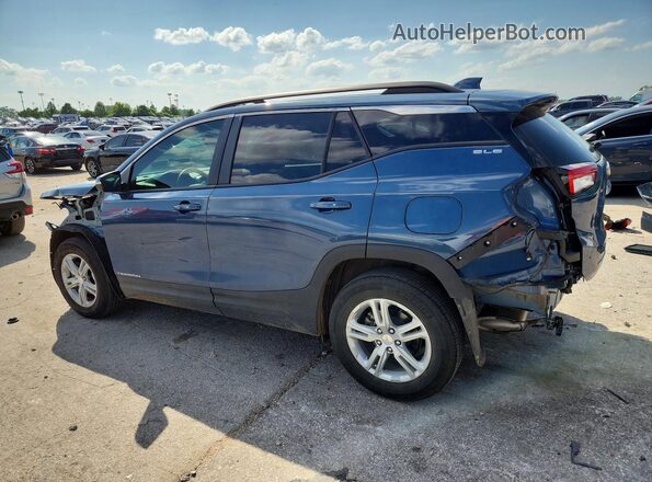 3GKALMEG1RL176844 2024 GMC TERRAIN Blue Trasero izquierdo