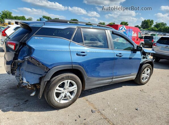 3GKALMEG1RL176844 2024 GMC TERRAIN Blue Trasero derecho