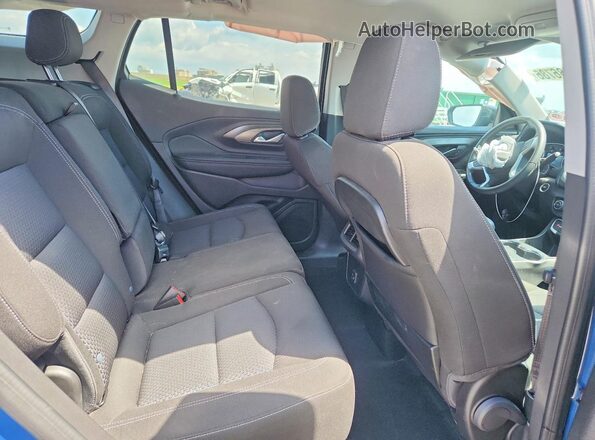 3GKALMEG1RL268245 2024 GMC TERRAIN Blue უკანა სავარძლების ხედი