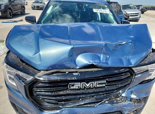 3GKALMEG1RL268245 2024 GMC TERRAIN Blue უკანა სალონის ხედი