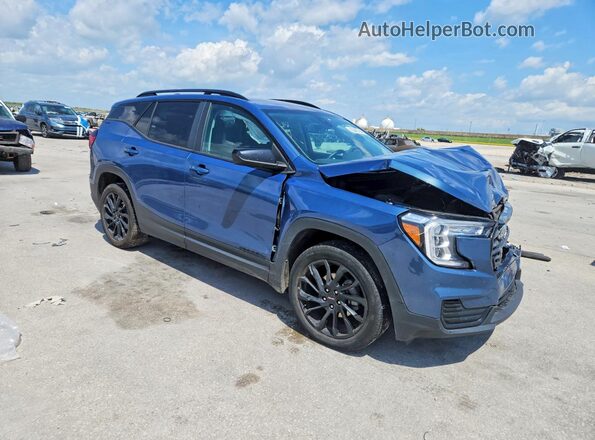 3GKALMEG1RL268245 2024 GMC TERRAIN Blue წინა მარჯვენა
