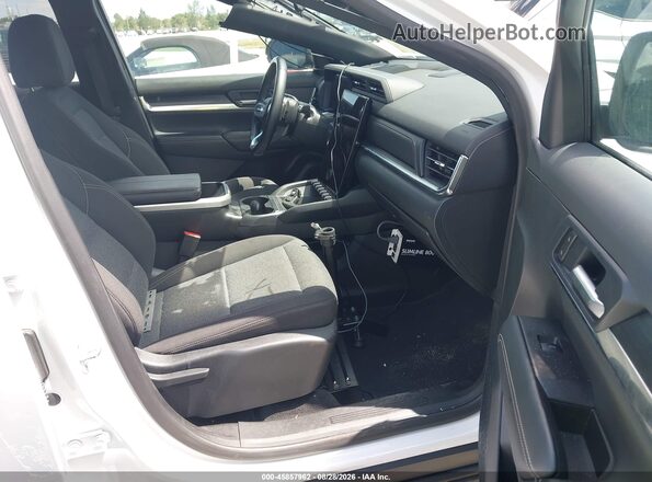 3GKALMEG1SL316932 2025 GMC TERRAIN White Widok wnętrza z przodu