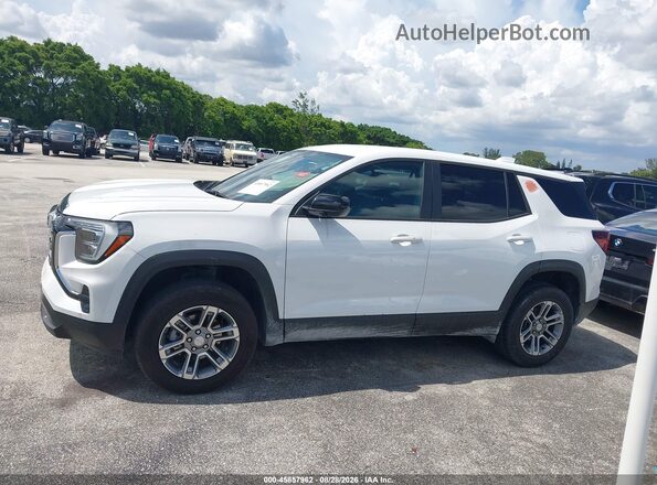 3GKALMEG1SL316932 2025 GMC TERRAIN White Widok wnętrza 360 stopni