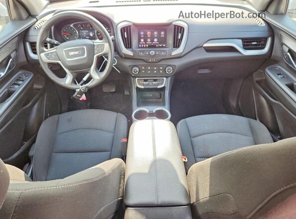 3GKALMEG2RL250482 2024 GMC TERRAIN White Вид панелі приладів