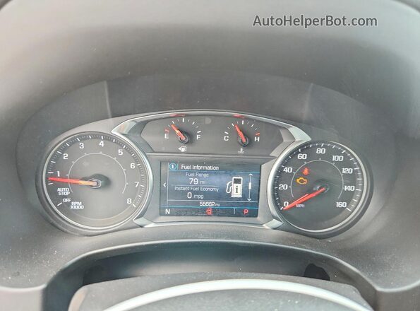 3GKALMEG2RL250482 2024 GMC TERRAIN White Вид щитка приладів