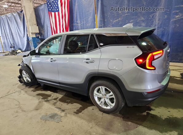 3GKALMEG2RL351537 2024 GMC TERRAIN Silver Rear left