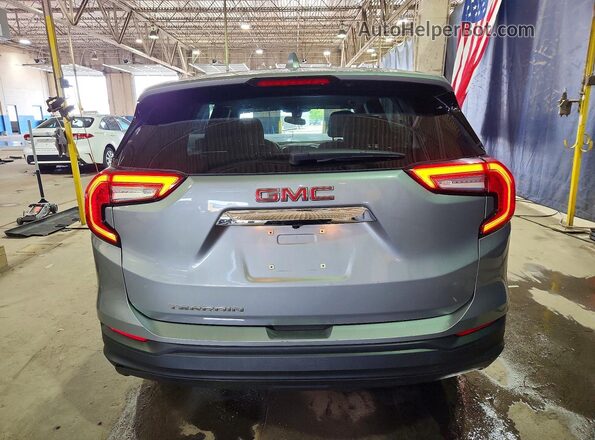3GKALMEG2RL351537 2024 GMC TERRAIN Silver Rear view
