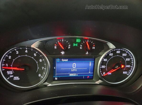 3GKALMEG2RL351537 2024 GMC TERRAIN Silver Instrument cluster view