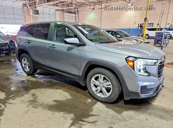 3GKALMEG2RL351537 2024 GMC TERRAIN Silver Front right