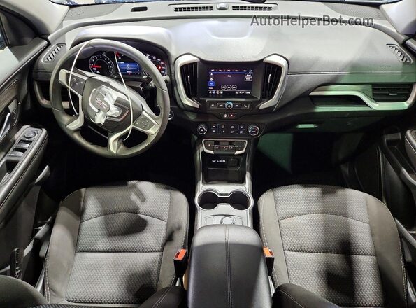 3GKALMEG2RL351537 2024 GMC TERRAIN Silver Dashboard view