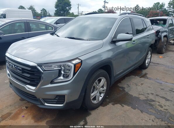 3GKALMEG2RL402079 2024 GMC TERRAIN Gray Передня ліва чверть
