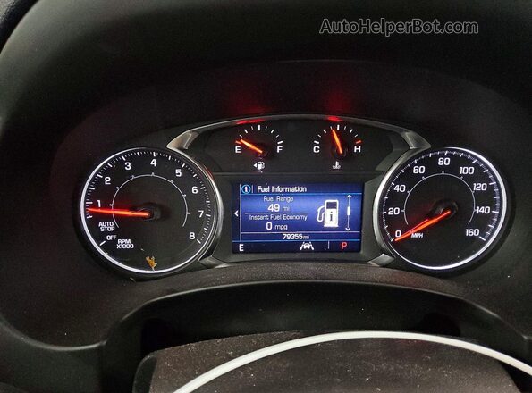 3GKALMEG3RL260681 2024 GMC TERRAIN White ხელსაწყოთა პანელის ხედი