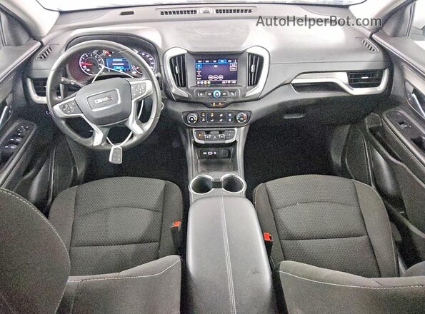 3GKALMEG3RL260681 2024 GMC TERRAIN White წინა პანელის ხედი