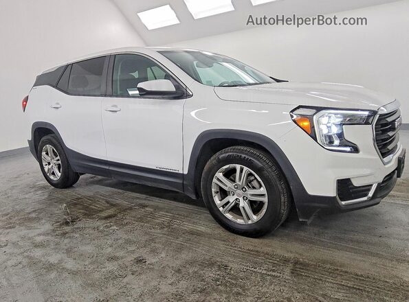 3GKALMEG3RL260681 2024 GMC TERRAIN White წინა მარჯვენა