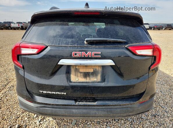3GKALMEG3RL391643 2024 GMC TERRAIN Black Հետևի տեսք