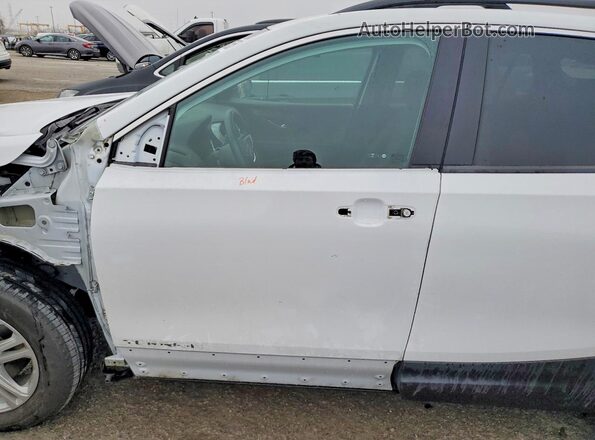 3GKALMEG4PL129806 2023 GMC TERRAIN White Widok wnętrza z przodu
